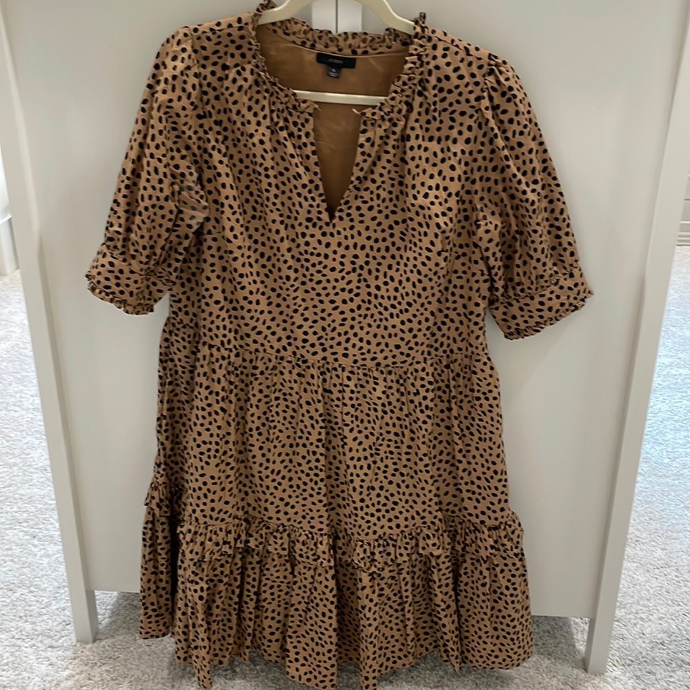 J Crew tiered popover dress - Picture 2 of 8